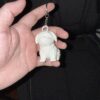 Havanese 3D printed Keychain (unpainted)