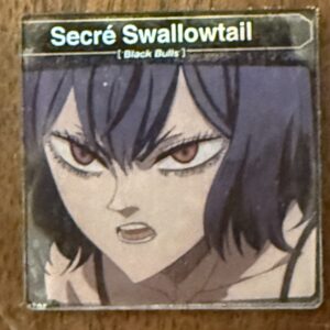 Secré Swallowtail Holo TCG magnet 1.89 inch, Union Arena Black Clover TCG