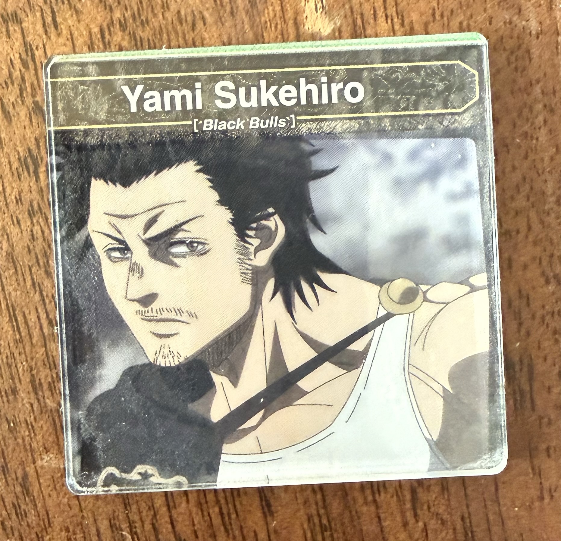 Yami Sukehiro TCG magnet 1.89 inch, Union Arena Black Clover TCG