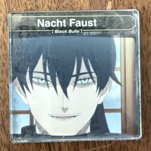Nacht Faust TCG magnet 1.89 inch, Union Arena Black Clover TCG