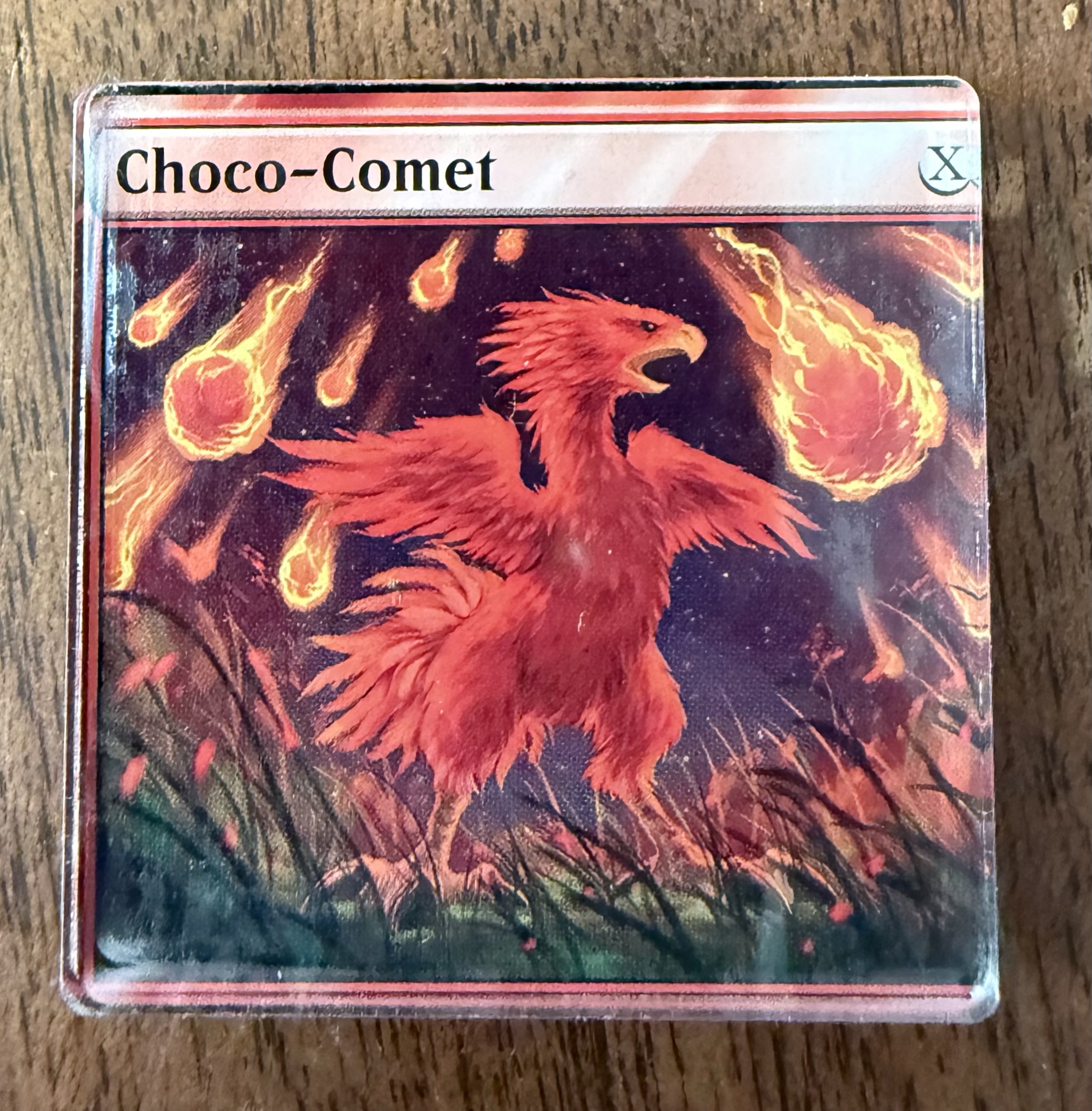 Choco-Comet TCG magnet 1.89 inch, Magic the Gathering Final Fantasy TCG