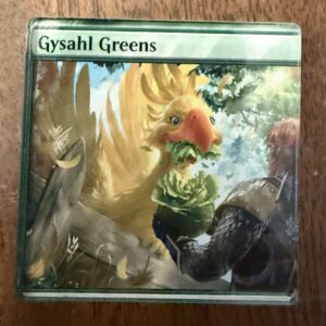 Gyashi Greens TCG magnet 1.89 inch, Magic the Gathering Final Fantasy TCG